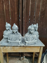 Load image into Gallery viewer, Garden Statue Dracula Vlad the Impaler Concrete ornament 30 cm tall stone decor