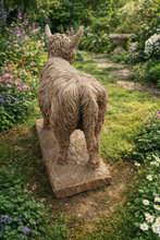 Load image into Gallery viewer, Large Highland Cow (Brown version) Solid Concrete Garden Statue Ornament