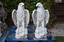 Load image into Gallery viewer, concrete eagles,eagle,pair of eagles