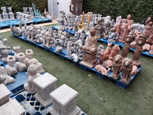 Load image into Gallery viewer, STONE GARDEN TREE WIZARD Antique grey HAND CAST STATUE ORNAMENT ART
