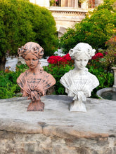 Load image into Gallery viewer, Lady Bust Garden Statue Art Nouveau Stone Ornament Decor Concrete
