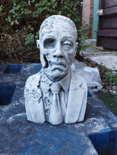 Load image into Gallery viewer, Garden Statue breaking bad Gus Concrete ornament 30 cm tall stone decor
