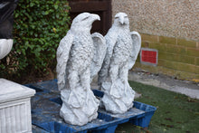 Load image into Gallery viewer, concrete eagles,eagle,pair of eagles
