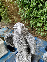 Load image into Gallery viewer, Large Pair of Eagles – Solid Stone Concrete Garden Statues
