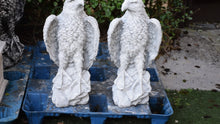 Load and play video in Gallery viewer, concrete eagles,eagle,pair of eagles
